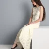 Stretch csipkés maxi ruha