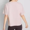 Szögletes, kerek nyakú pamut póló