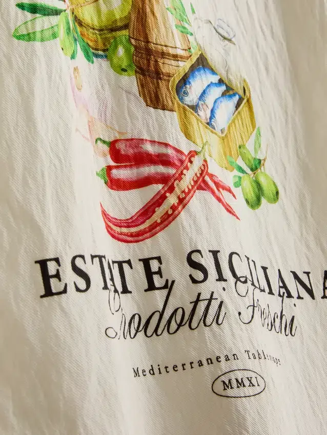 Szicíliai grafikás póló