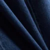 Széles szárú pamut denim edzőnadrág