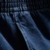 Széles szárú pamut denim edzőnadrág