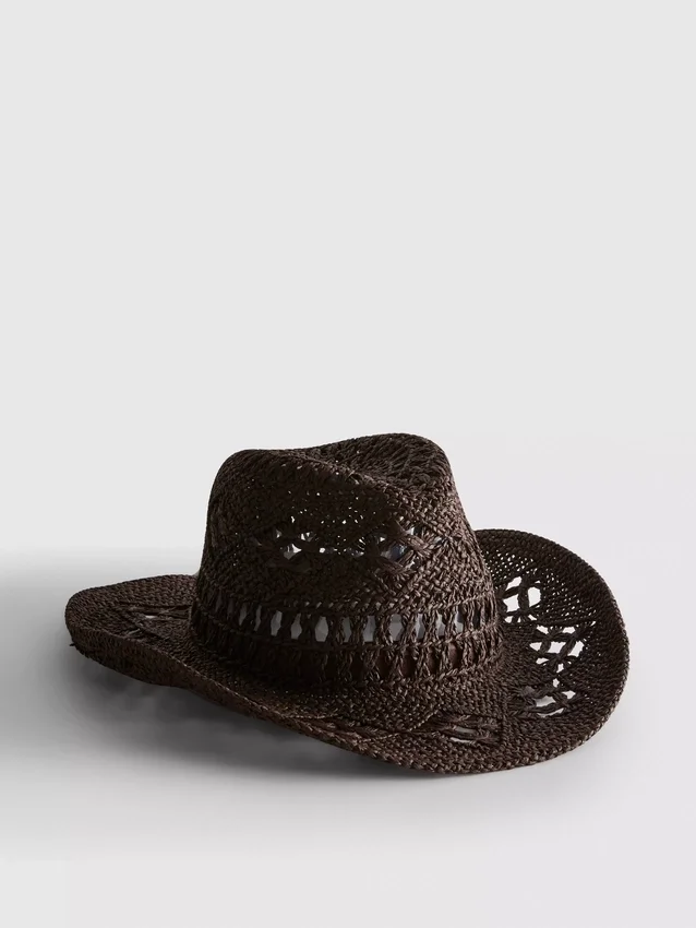Szövött cowboykalap