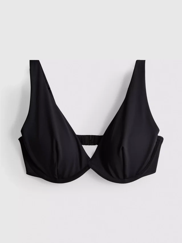 Teljesebb mellrészű, merevítős bikini felső