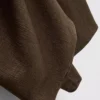 Texturált, egyenes szárú szatén nadrág