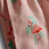 Texturált flamingós úszónadrág