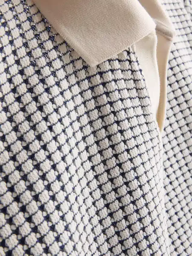 The Edit jacquard póló