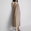 The Edit trapéz szabású maxi ruha