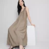 The Edit trapéz szabású maxi ruha