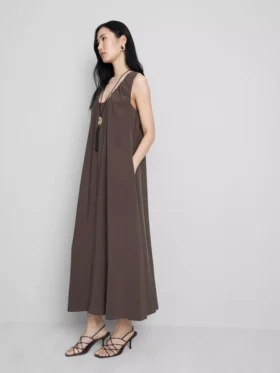 The Edit trapéz szabású maxi ruha
