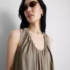The Edit trapéz szabású maxi ruha