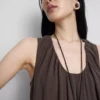 The Edit trapéz szabású maxi ruha