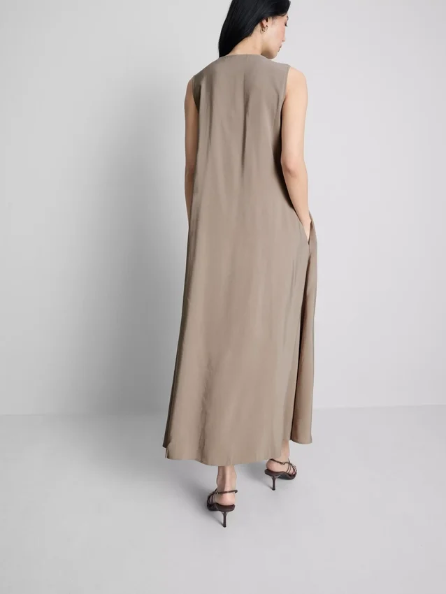 The Edit trapéz szabású maxi ruha