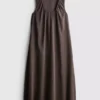The Edit trapéz szabású maxi ruha