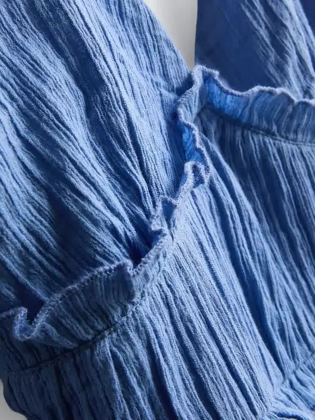 The Primark Scene | gyűrött, fodros miniruha