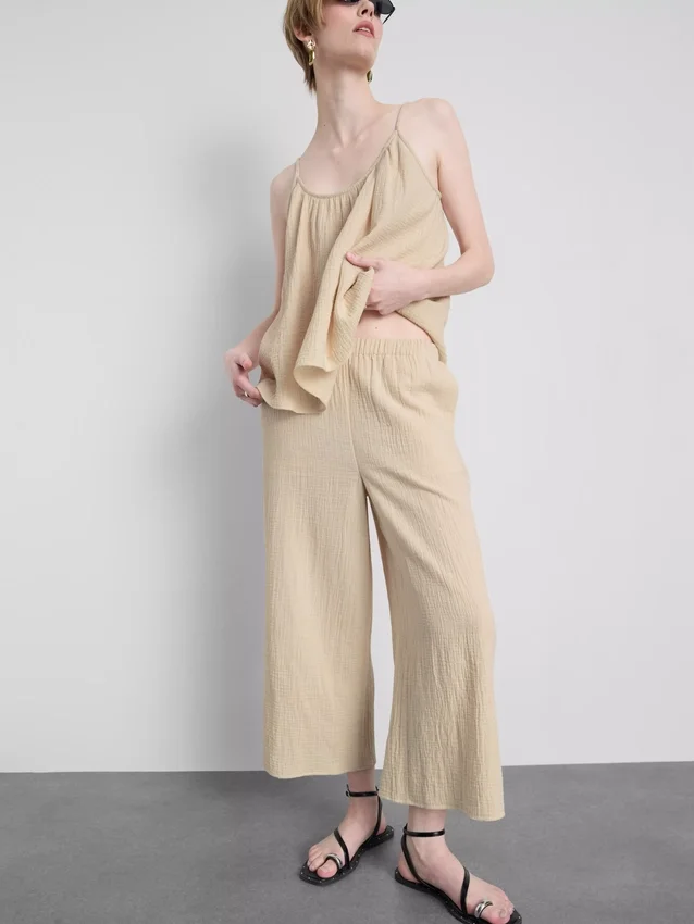 Tiszta pamut culotte