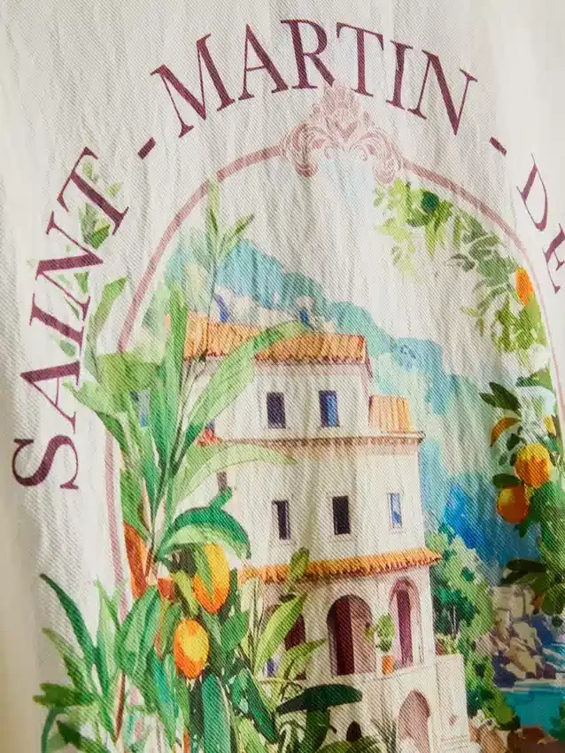 Tájképes, hajtókás galléros ing