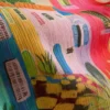 Trópusi mintás rojtos sarong