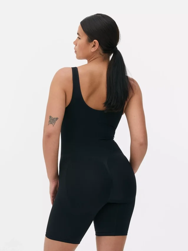 Unitard varratmentes alakformáló body