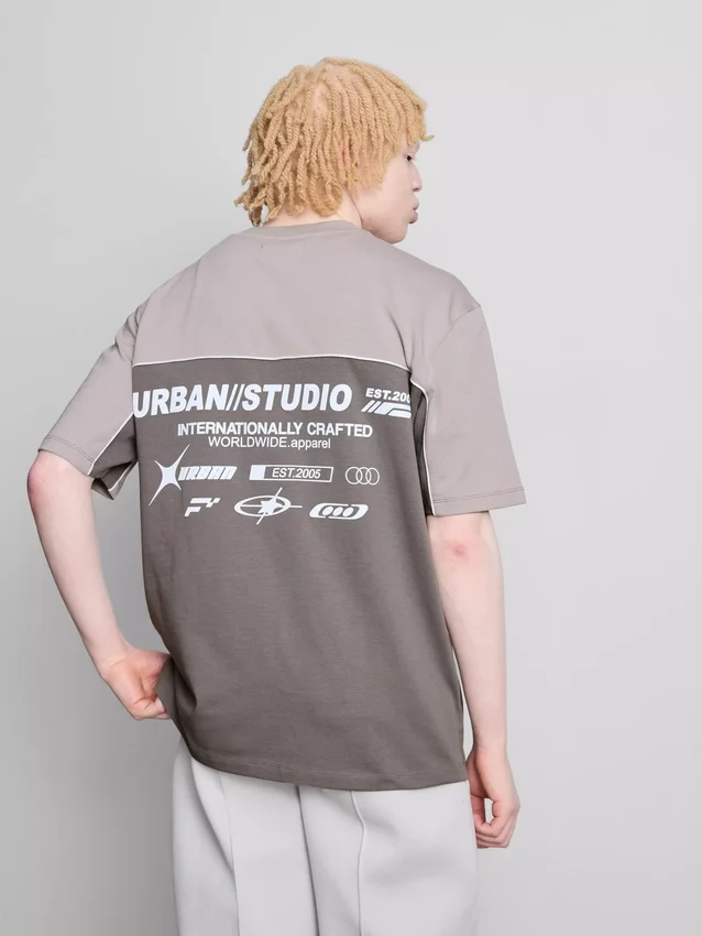 Urban Studio kétszínű póló