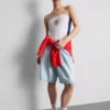 USA Soccer pamutalapú bandeau felső
