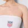 USA Soccer pamutalapú bandeau felső