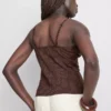 V-nyakú babydoll top