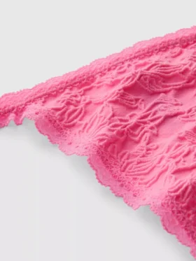 Varratmentes jacquard háromszög alakú fehérnemű szett