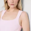 Varratmentes, négyzet alakú nyakú body