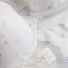 Virágmintás szatén push-up fehérnemű szett