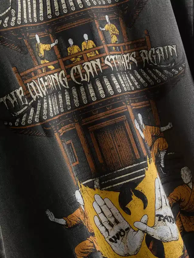 Wu Tang Clan rövid ujjú póló