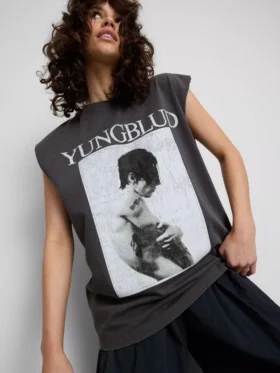 Yungblud pamut grafikás póló