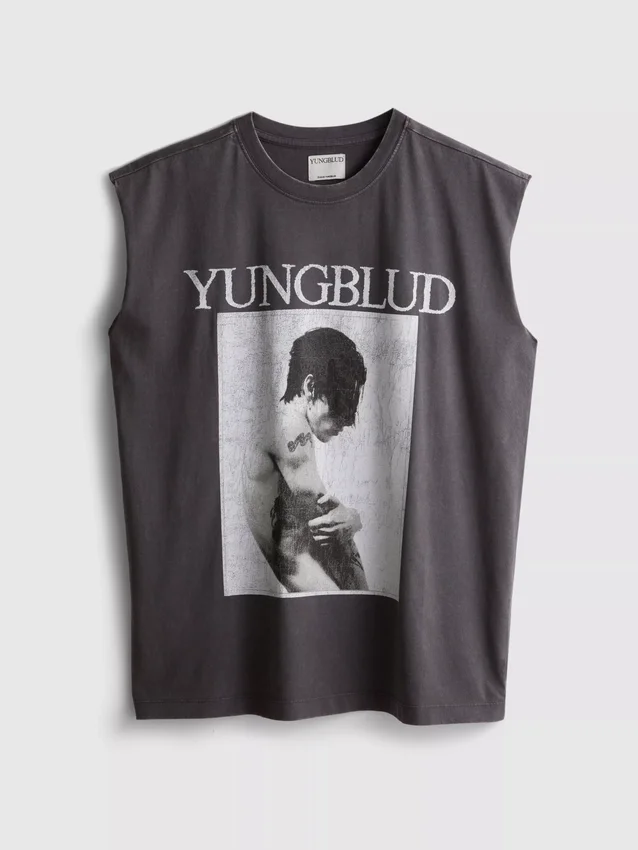 Yungblud pamut grafikás póló