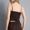 Zsebkendős szegélyű bandeau felső